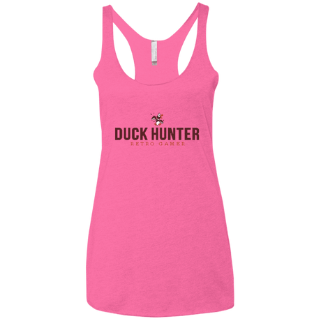 T-Shirts Vintage Pink / X-Small Duck hunter Women's Triblend Racerback Tank