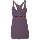 T-Shirts Vintage Purple / X-Small Duck hunter Women's Triblend Racerback Tank
