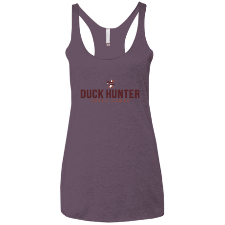 T-Shirts Vintage Purple / X-Small Duck hunter Women's Triblend Racerback Tank