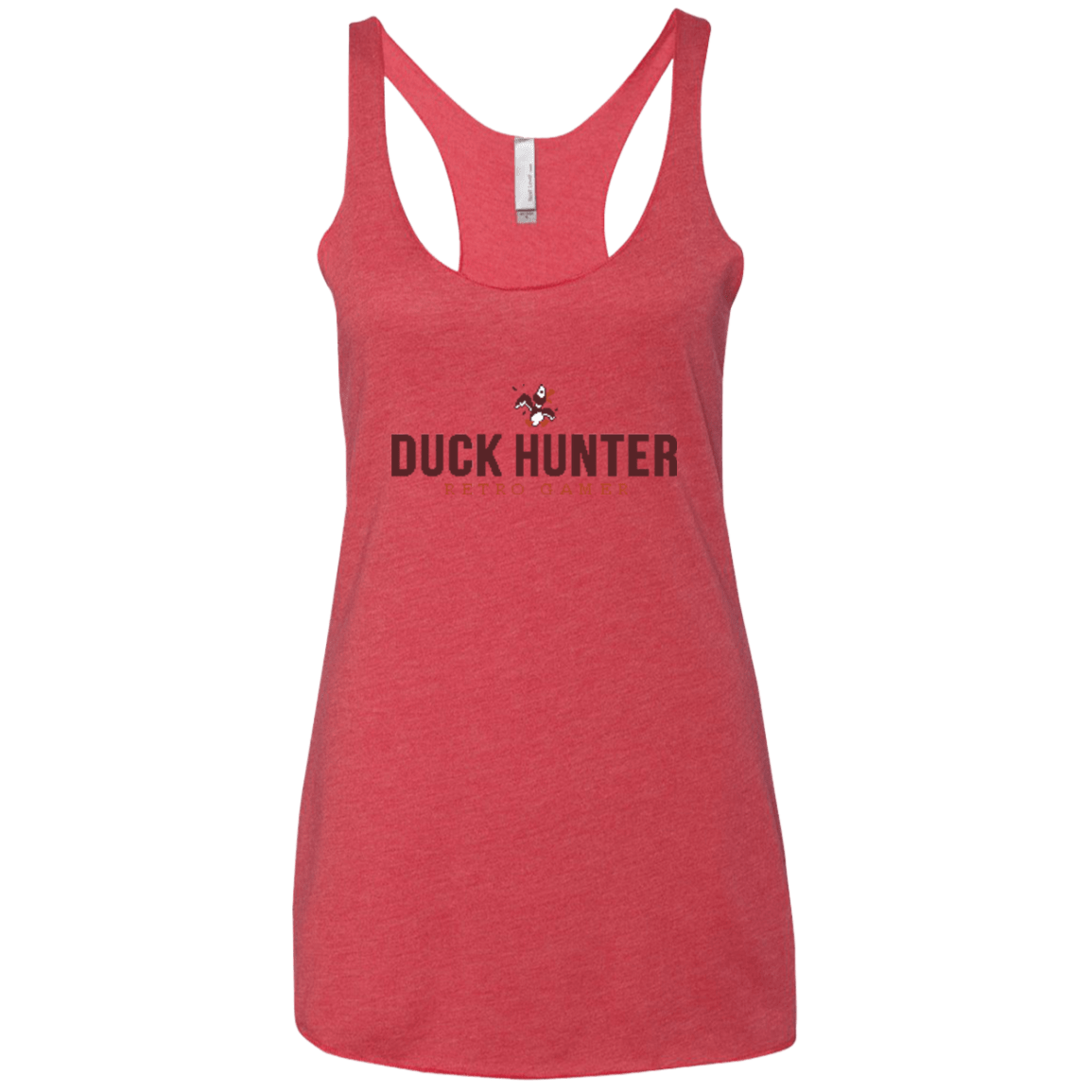T-Shirts Vintage Red / X-Small Duck hunter Women's Triblend Racerback Tank