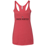 T-Shirts Vintage Red / X-Small Duck hunter Women's Triblend Racerback Tank