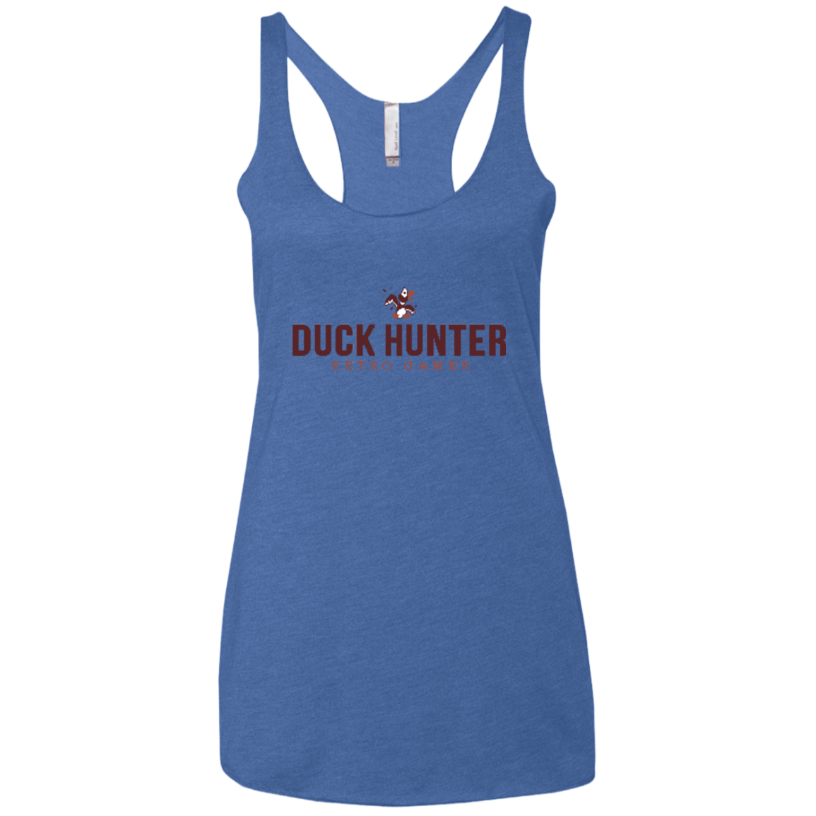 T-Shirts Vintage Royal / X-Small Duck hunter Women's Triblend Racerback Tank