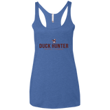 T-Shirts Vintage Royal / X-Small Duck hunter Women's Triblend Racerback Tank