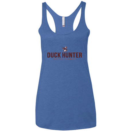 T-Shirts Vintage Royal / X-Small Duck hunter Women's Triblend Racerback Tank