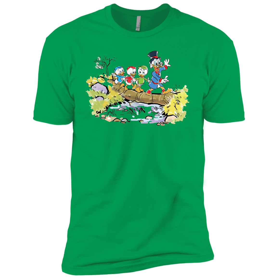 T-Shirts Kelly Green / YXS Duck Tails Boys Premium T-Shirt