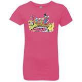T-Shirts Hot Pink / YXS Duck Tails Girls Premium T-Shirt