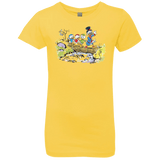 T-Shirts Vibrant Yellow / YXS Duck Tails Girls Premium T-Shirt