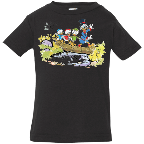 T-Shirts Black / 6 Months Duck Tails Infant Premium T-Shirt