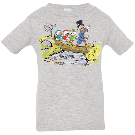 T-Shirts Heather Grey / 6 Months Duck Tails Infant Premium T-Shirt