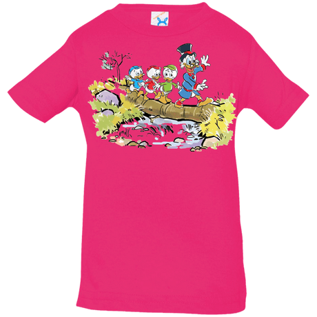 T-Shirts Hot Pink / 6 Months Duck Tails Infant Premium T-Shirt