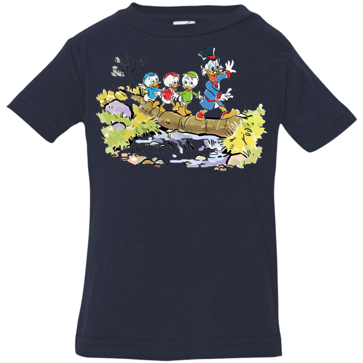 T-Shirts Navy / 6 Months Duck Tails Infant Premium T-Shirt