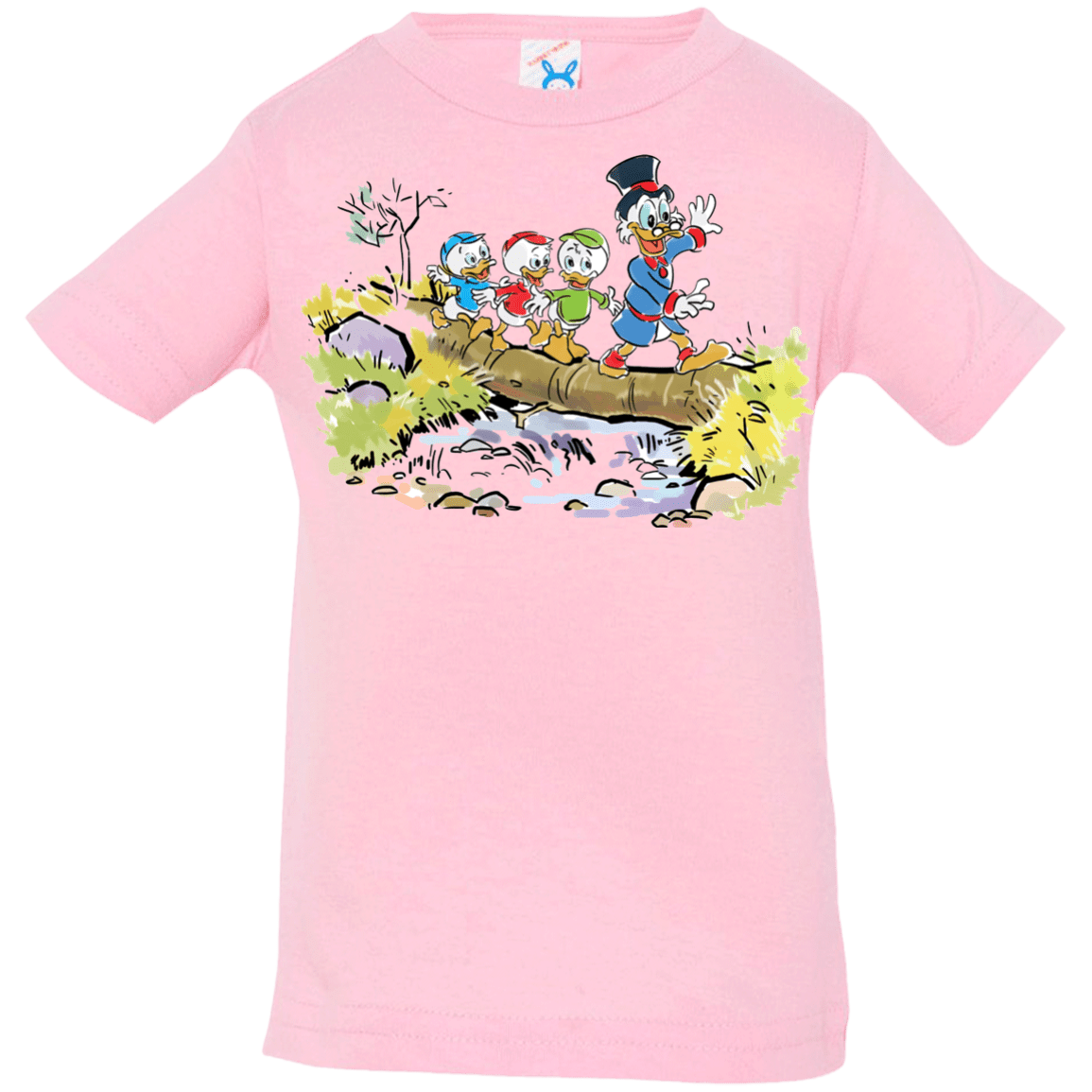 T-Shirts Pink / 6 Months Duck Tails Infant Premium T-Shirt