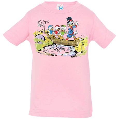 T-Shirts Pink / 6 Months Duck Tails Infant Premium T-Shirt