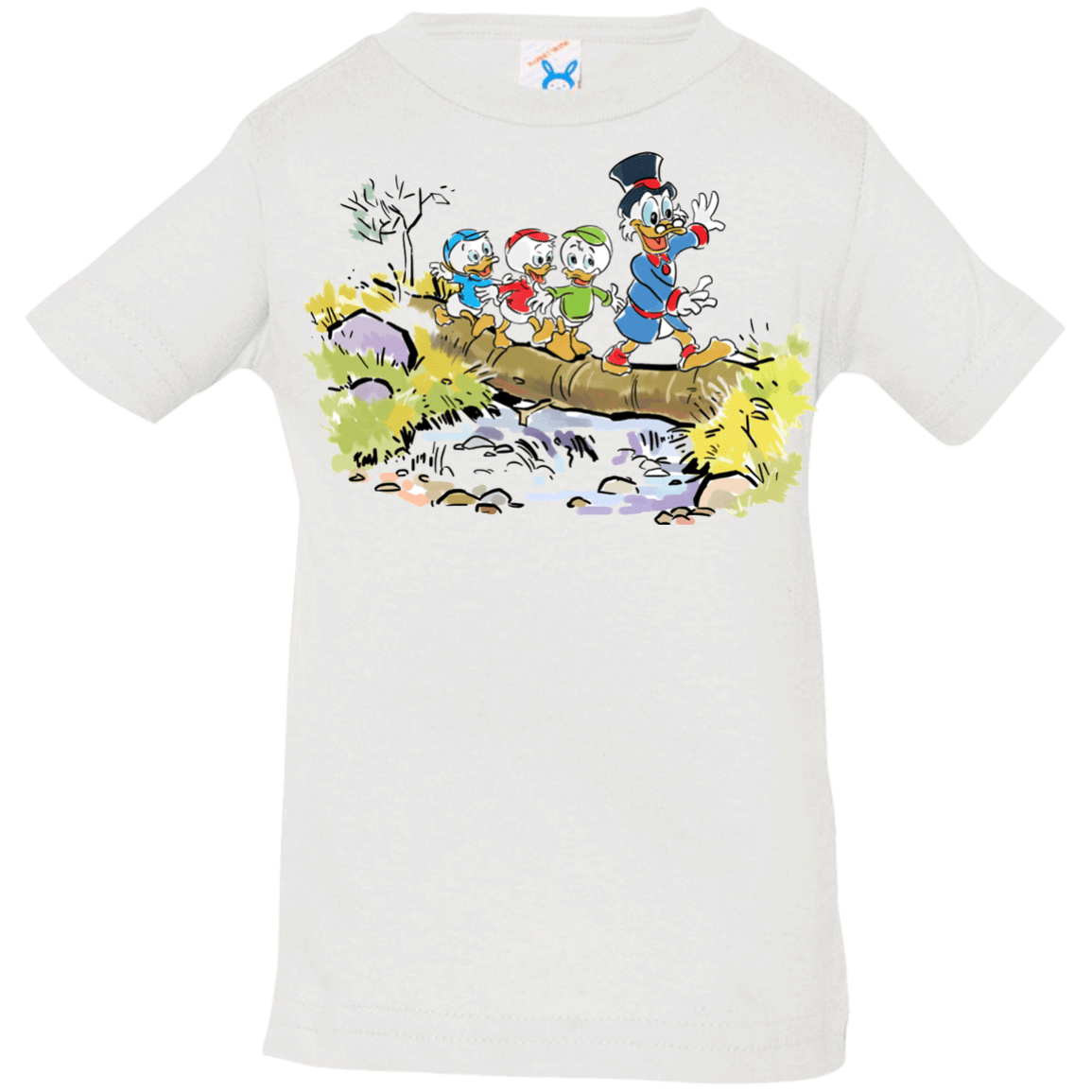 T-Shirts White / 6 Months Duck Tails Infant Premium T-Shirt