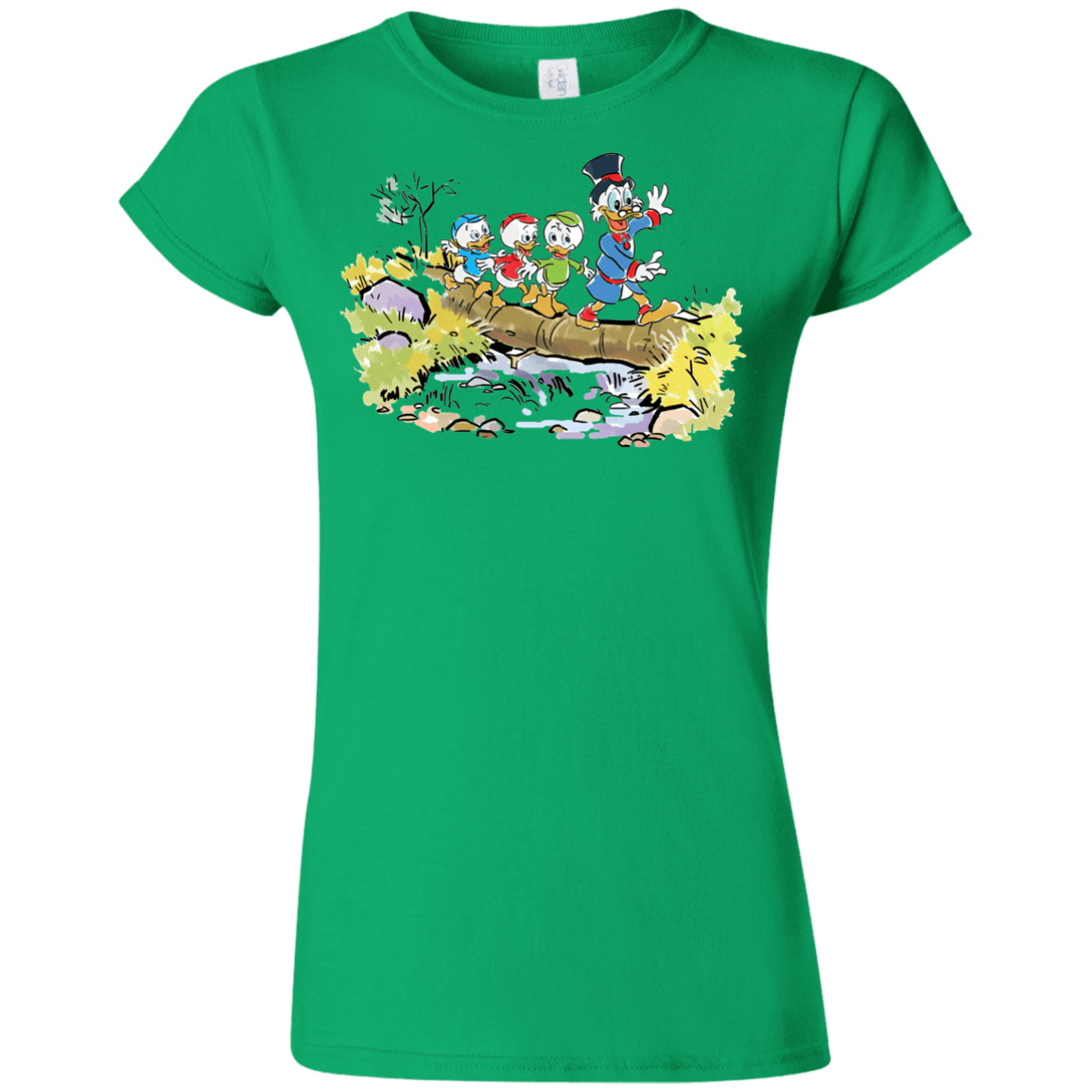 T-Shirts Irish Green / S Duck Tails Junior Slimmer-Fit T-Shirt