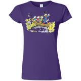 T-Shirts Purple / S Duck Tails Junior Slimmer-Fit T-Shirt