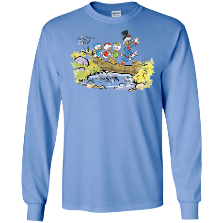 T-Shirts Carolina Blue / S Duck Tails Men's Long Sleeve T-Shirt