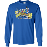 T-Shirts Royal / S Duck Tails Men's Long Sleeve T-Shirt