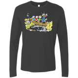 T-Shirts Heavy Metal / S Duck Tails Men's Premium Long Sleeve