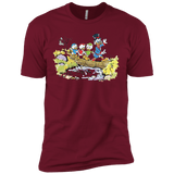 T-Shirts Cardinal / X-Small Duck Tails Men's Premium T-Shirt