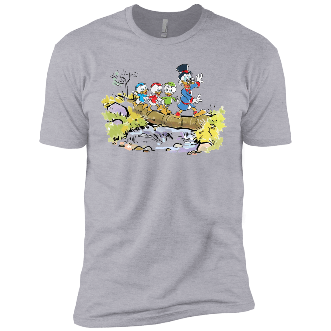 T-Shirts Heather Grey / X-Small Duck Tails Men's Premium T-Shirt