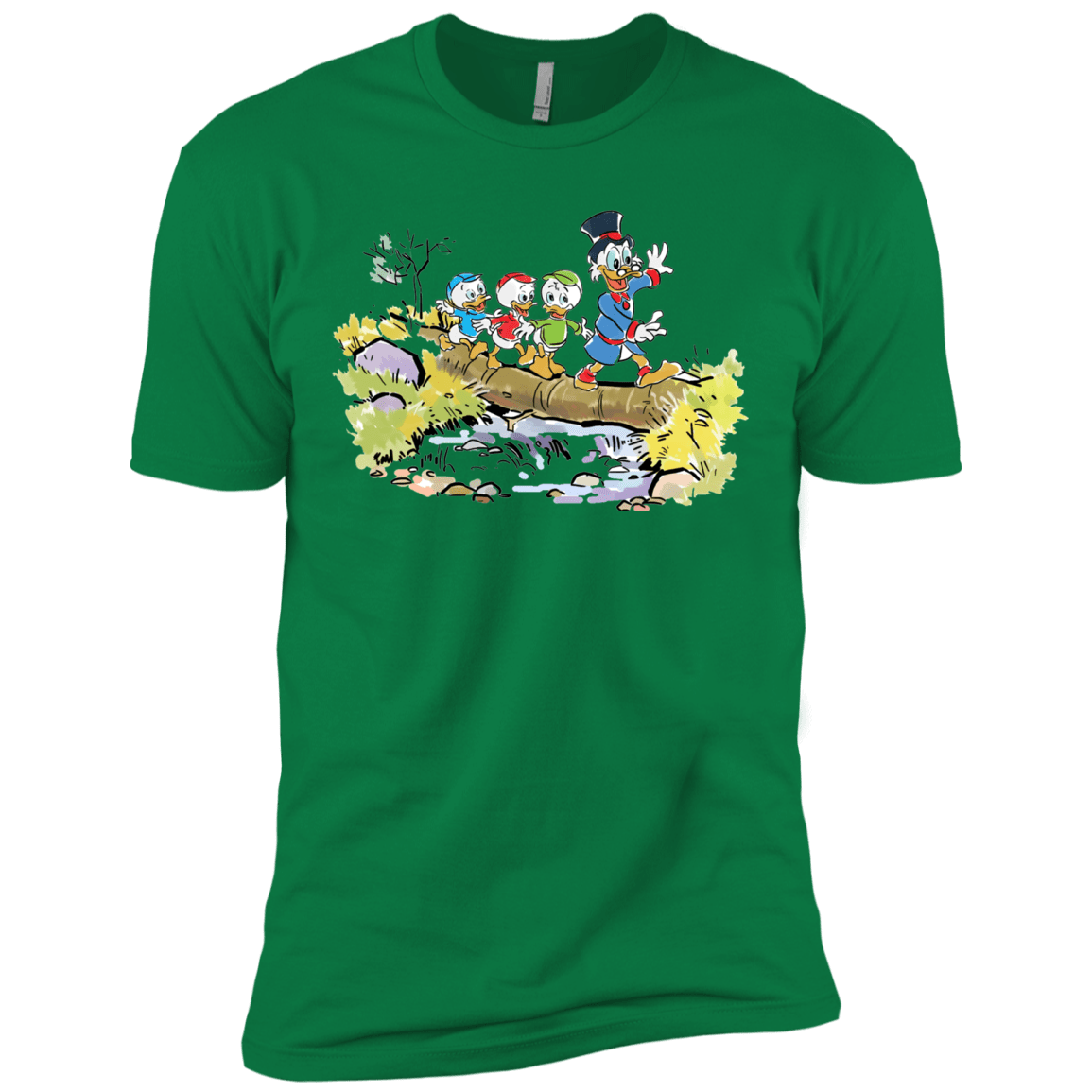 T-Shirts Kelly Green / X-Small Duck Tails Men's Premium T-Shirt