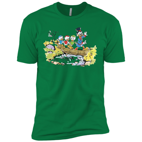 T-Shirts Kelly Green / X-Small Duck Tails Men's Premium T-Shirt