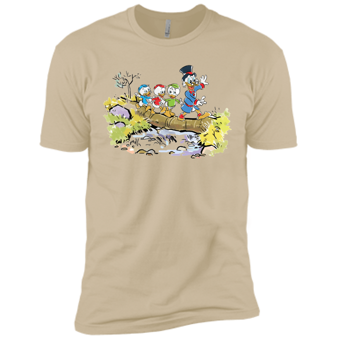 T-Shirts Sand / X-Small Duck Tails Men's Premium T-Shirt