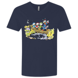 T-Shirts Midnight Navy / X-Small Duck Tails Men's Premium V-Neck