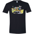 T-Shirts Black / X-Small Duck Tails Men's Semi-Fitted Softstyle