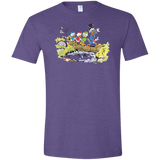 T-Shirts Heather Purple / S Duck Tails Men's Semi-Fitted Softstyle