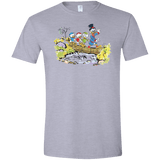T-Shirts Sport Grey / X-Small Duck Tails Men's Semi-Fitted Softstyle