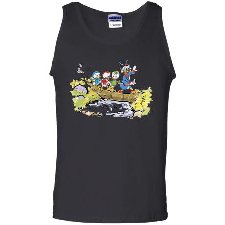 T-Shirts Black / S Duck Tails Men's Tank Top