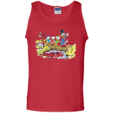 T-Shirts Red / S Duck Tails Men's Tank Top