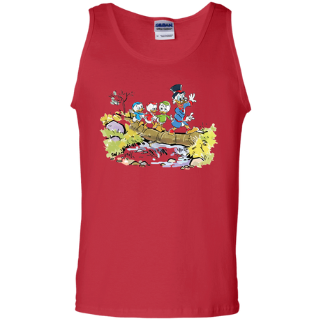 T-Shirts Red / S Duck Tails Men's Tank Top