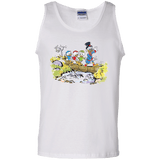 T-Shirts White / S Duck Tails Men's Tank Top