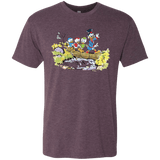 T-Shirts Vintage Purple / S Duck Tails Men's Triblend T-Shirt