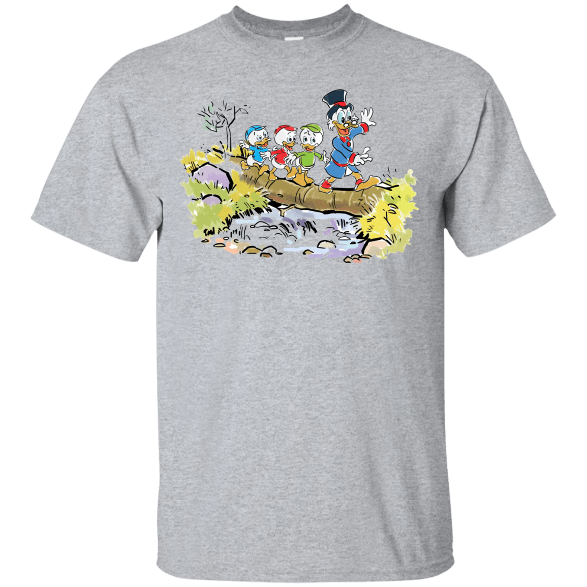 T-Shirts Sport Grey / S Duck Tails T-Shirt