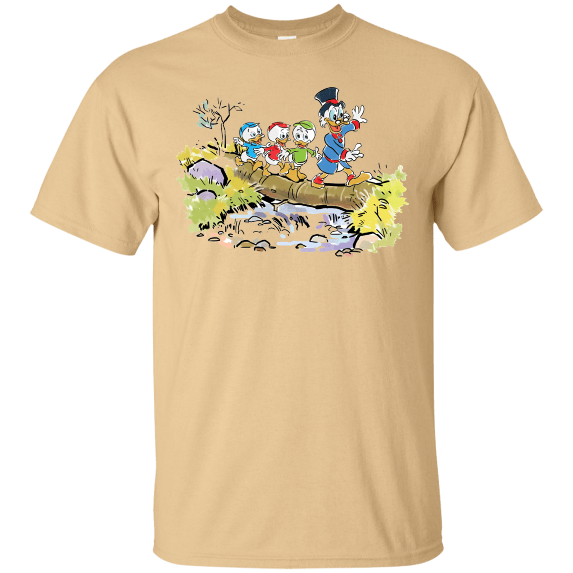 T-Shirts Vegas Gold / S Duck Tails T-Shirt