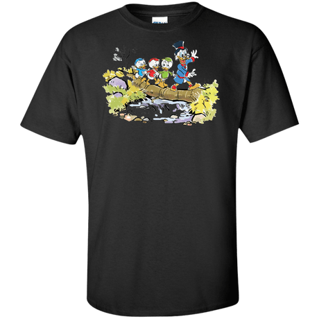 T-Shirts Black / XLT Duck Tails Tall T-Shirt