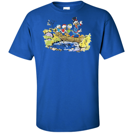 T-Shirts Royal / XLT Duck Tails Tall T-Shirt