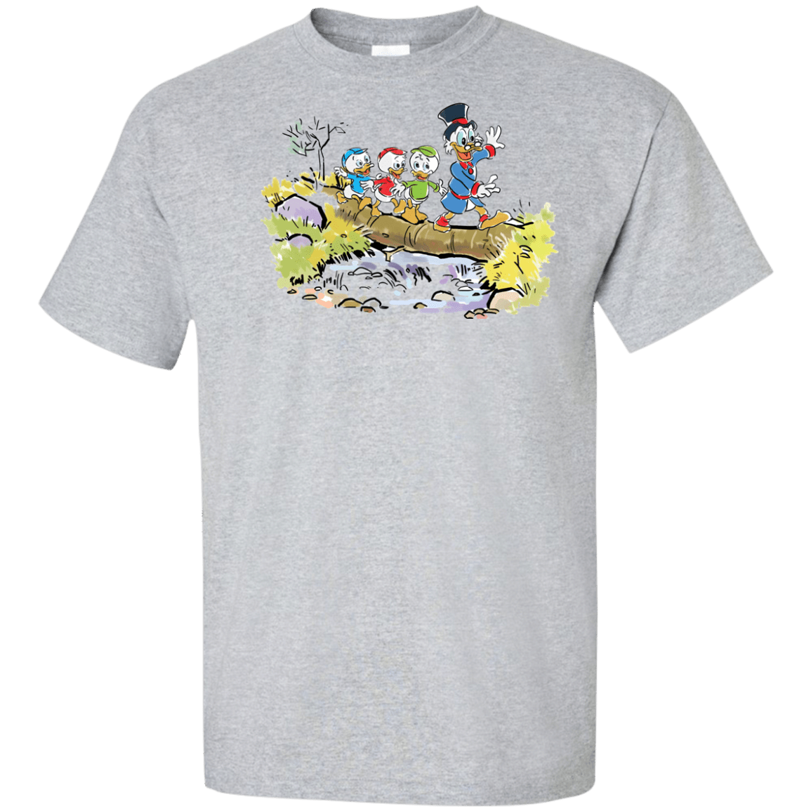 T-Shirts Sport Grey / XLT Duck Tails Tall T-Shirt