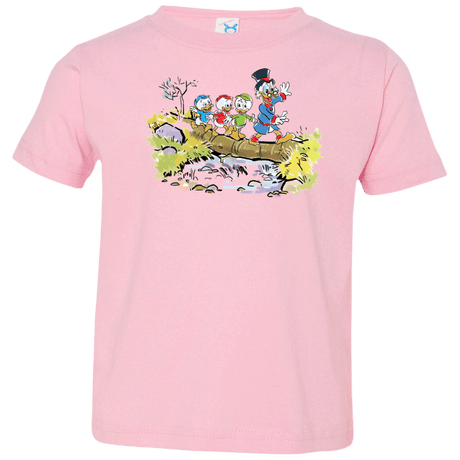 T-Shirts Pink / 2T Duck Tails Toddler Premium T-Shirt