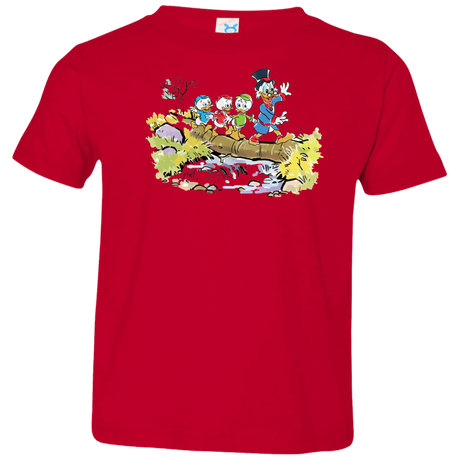 T-Shirts Red / 2T Duck Tails Toddler Premium T-Shirt