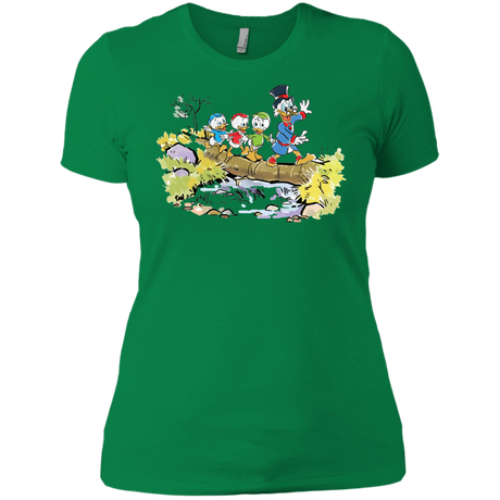 T-Shirts Kelly Green / X-Small Duck Tails Women's Premium T-Shirt