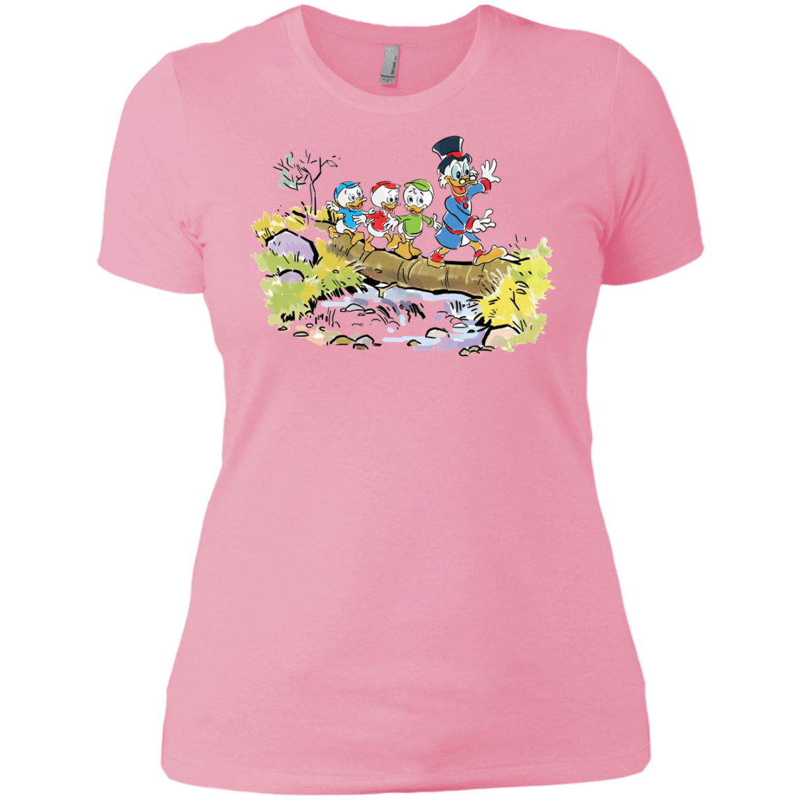 T-Shirts Light Pink / X-Small Duck Tails Women's Premium T-Shirt