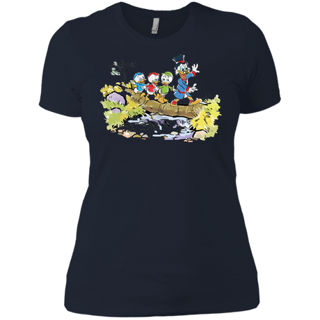 T-Shirts Midnight Navy / X-Small Duck Tails Women's Premium T-Shirt