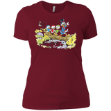T-Shirts Scarlet / X-Small Duck Tails Women's Premium T-Shirt