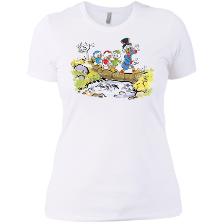 T-Shirts White / X-Small Duck Tails Women's Premium T-Shirt