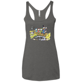 T-Shirts Premium Heather / X-Small Duck Tails Women's Triblend Racerback Tank